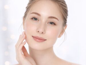 woman facing front smiling